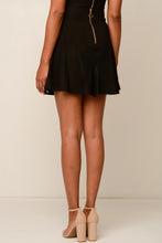 Load image into Gallery viewer, High-Waist Mini Skirt - Black