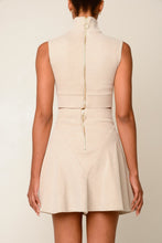 Load image into Gallery viewer, Cutout Turtleneck Sleeveless Top - Light Nude