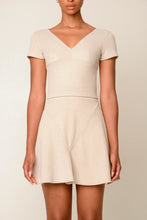 Load image into Gallery viewer, Short Sleeve Top - Light Nude