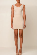 Load image into Gallery viewer, Bodycon Mini Dress - Light Nude
