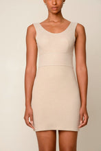 Load image into Gallery viewer, Bodycon Mini Dress - Light Nude