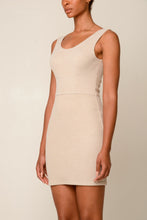 Load image into Gallery viewer, Bodycon Mini Dress - Light Nude