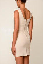 Load image into Gallery viewer, Bodycon Mini Dress - Light Nude