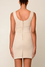 Load image into Gallery viewer, Bodycon Mini Dress - Light Nude