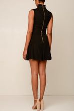 Load image into Gallery viewer, Cutout Turtleneck Sleeveless Top - Black