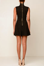 Load image into Gallery viewer, Cutout Turtleneck Sleeveless Top - Black