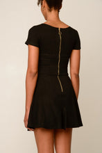 Load image into Gallery viewer, Short Sleeve Top - Black