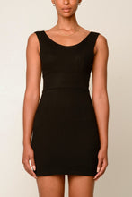 Load image into Gallery viewer, Bodycon Mini Dress - Black