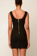 Load image into Gallery viewer, Bodycon Mini Dress - Black