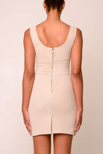 Load image into Gallery viewer, Bodycon Mini Dress - Light Nude
