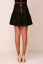 Load image into Gallery viewer, High-Waist Mini Skirt - Black
